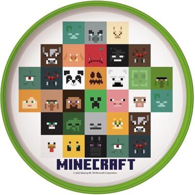 Stor Minecraft talíř s protiskluzovým dnem 1 ks Stor Minecraft talíř s protiskluzovým dnem 1 ks