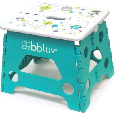 Bblüv Skládací stupínek Stëp 1 ks Aqua Bblüv Skládací stupínek Stëp 1 ks Aqua