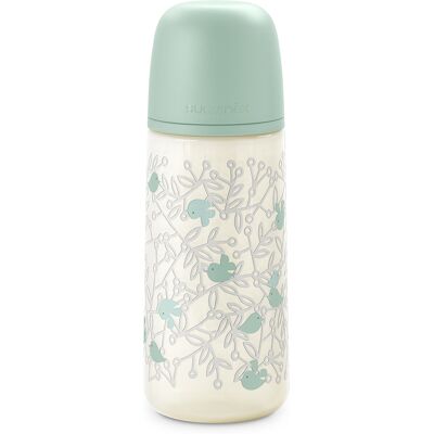 Suavinex Kojenecká láhev BIRDIES L 360 ml 1 ks zelená Suavinex Kojenecká láhev BIRDIES L 360 ml 1 ks zelená