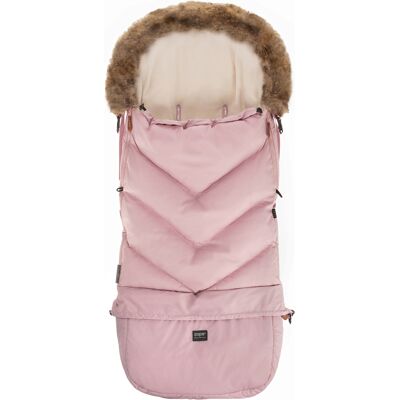 Zopa Zimní fusak Fluffy Combi, Old Pink 2 Zopa Zimní fusak Fluffy Combi, Old Pink 2