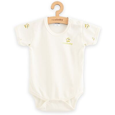 New Baby Kojenecké body s krátkým rukávem z organické bavlny Olivy, vel. 74 (6-9m) New Baby Kojenecké body s krátkým rukávem z organické bavlny Olivy, vel. 74 (6-9m)