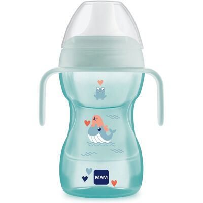 MAM Fun to Drink Cup - Zelený 270 ml Tréninkový pohár MAM Fun to Drink Cup - Zelený 270 ml Tréninkový pohár