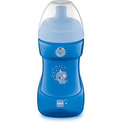 MAM Dětská láhev - 330 ml - Modrá MAM Dětská láhev - 330 ml - Modrá