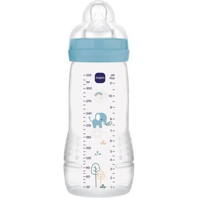 MAM Láhev Baby Bottle 330 ml 1 ks modrá MAM Láhev Baby Bottle 330 ml 1 ks modrá