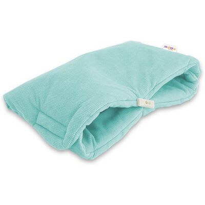 Velvet Baby Nellys - Nellys - máta - zelená - Stroller muff Velvet Baby Nellys - Nellys - máta - zelená - Stroller muff