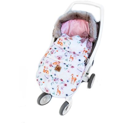 Baby Nellys Dětský fusak maxi, PREMIUM Srnka 110x50cm,+ rukávník Baby Nellys Dětský fusak maxi, PREMIUM Srnka 110x50cm,+ rukávník