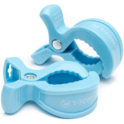 T-TOMI Pastel blue Klip na dudlík - Klip na dudlík pro děti T-TOMI Pastel blue Klip na dudlík - Klip na dudlík pro děti