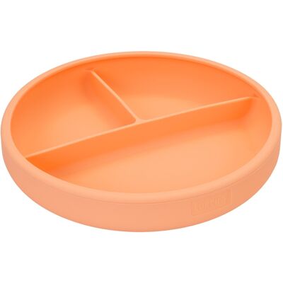Lurch dětský silikonový talíř apricot (00280021) Lurch dětský silikonový talíř apricot (00280021)