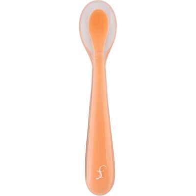 Lurch dětská silikonová lžíce apricot (00280051) Lurch dětská silikonová lžíce apricot (00280051)