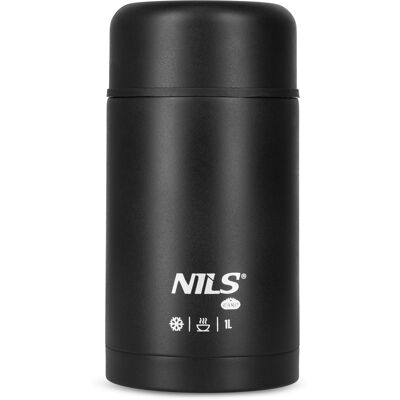 Nils Termoska na jídlo NC3802 černá 1000 ml Nils Termoska na jídlo NC3802 černá 1000 ml