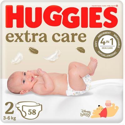Huggies Velikost 2 Jednobarevné Pleny - Pleny Huggies Velikost 2 Jednobarevné Pleny - Pleny