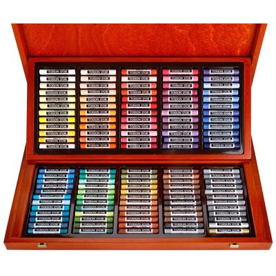 KOH-I-NOOR TOISON D´OR 8539/120 - prašné křídy v dřevěné kazetě - 120 ks KOH-I-NOOR TOISON D´OR 8539/120 - prašné křídy v dřevěné kazetě - 120 ks