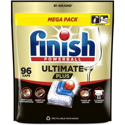 Finish Ultimate Plus Fresh kapsle do myčky 96 ks Finish Ultimate Plus Fresh kapsle do myčky 96 ks