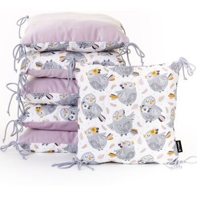 T-tomi Polštářkový mantinel Owl princess T-tomi Polštářkový mantinel Owl princess