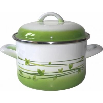 METALAC Hrnec s poklicí tráva 22cm 5lt METALAC Hrnec s poklicí tráva 22cm 5lt