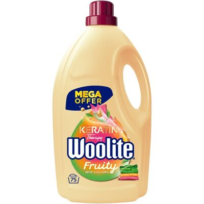 Woolite Keratin Tekutý prací prostředek na barevné prádlo Fruity 4,5 l Woolite Keratin Tekutý prací prostředek na barevné prádlo Fruity 4,5 l