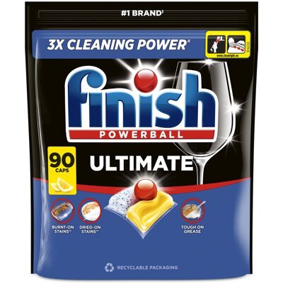 Finish Ultimate Lemon kapsle do myčky 90 ks Finish Ultimate Lemon kapsle do myčky 90 ks