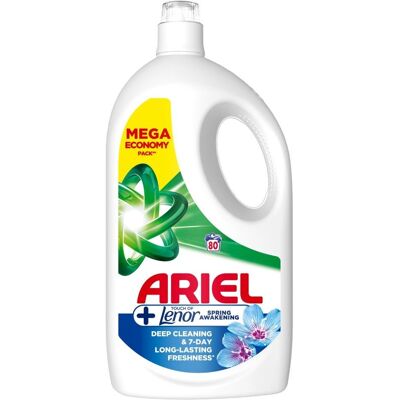 Ariel Touch of Lenor Spring Awakening prací gel 3,6 l 80 praní Ariel Touch of Lenor Spring Awakening prací gel 3,6 l 80 praní