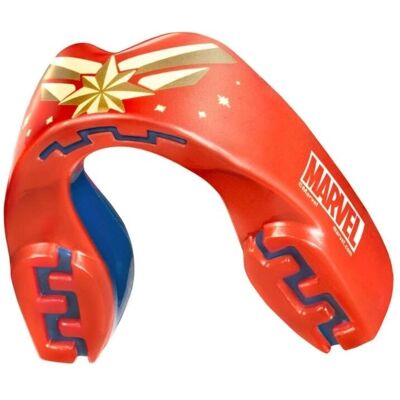 SAFEJAWZ Chránič zubů Captain Marvel, Velikost: Senior SAFEJAWZ Chránič zubů Captain Marvel, Velikost: Senior
