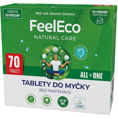 FeelEco Feel Eco Tablety do myčky All in One 70 ks FeelEco Feel Eco Tablety do myčky All in One 70 ks