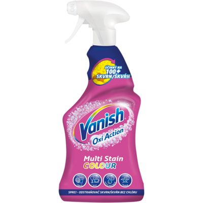 Vanish Oxi Action Sprej odstraňovač skvrn 500 ml Vanish Oxi Action Sprej odstraňovač skvrn 500 ml