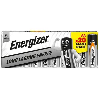 Energizer Everyday AA Family Pack tužková baterie 20 ks Energizer Everyday AA Family Pack tužková baterie 20 ks