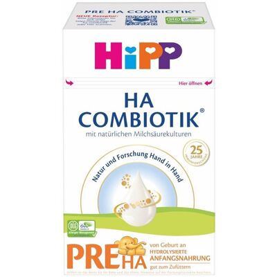 HiPP Kojenecké mléko - Hydrolyzovaná bílkovina - DHA - Od narození HiPP Kojenecké mléko - Hydrolyzovaná bílkovina - DHA - Od narození