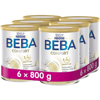 Nestlé BEBA Comfort 4 Doplňkové kojenecké mléko - Kojenecké mléko Nestlé BEBA Comfort 4 Doplňkové kojenecké mléko - Kojenecké mléko