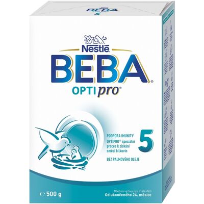 Nestlé Beba OPTIPRO 5 kojenecké mléko - Prášek na mléko pro malé děti Nestlé Beba OPTIPRO 5 kojenecké mléko - Prášek na mléko pro malé děti