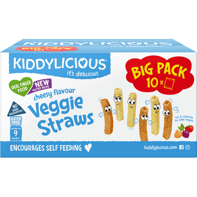 Kiddylicious Tyčinky se sýrovou příchutí box 10x12 g Kiddylicious Tyčinky se sýrovou příchutí box 10x12 g