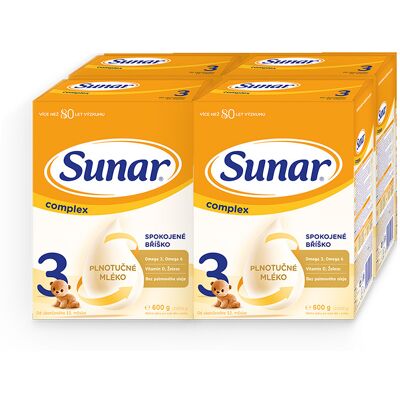 Sunar Complex 3 4x600 g Sunar Complex 3 4x600 g
