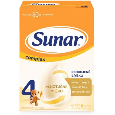 Sunar Complex 4 Kojenecké Mléko - Kojenecké Mléko Sunar Complex 4 Kojenecké Mléko - Kojenecké Mléko