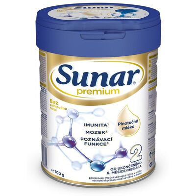 Sunar Premium 2 Pokračovací mléko - Pokračovací mléko Sunar Premium 2 Pokračovací mléko - Pokračovací mléko