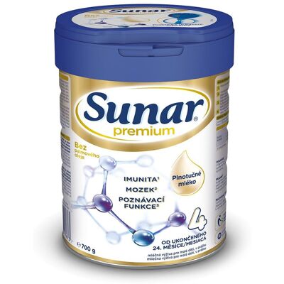 Sunar Premium 4 Kojenecké mléko - Mléko pro děti Sunar Premium 4 Kojenecké mléko - Mléko pro děti