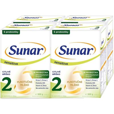 Sunar Sensitive 2 4x500 g Sunar Sensitive 2 4x500 g