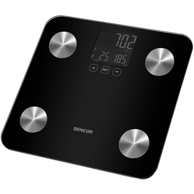 SENCOR SBS 6026BK Tělesná váha - Osobní fitness monitor SENCOR SBS 6026BK Tělesná váha - Osobní fitness monitor