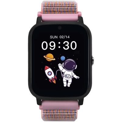 Garett Kids Tech 4G - Růžový, 1,69 palce, GPS, videohovor Garett Kids Tech 4G - Růžový, 1,69 palce, GPS, videohovor