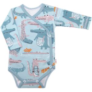 Baby Nellys - Krokodýl Eda - Dlouhý rukáv body Baby Nellys - Krokodýl Eda - Dlouhý rukáv body
