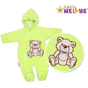 Baby Nellys Zimní kombinézka/overálek Teddy Bear- zelená Baby Nellys Zimní kombinézka/overálek Teddy Bear- zelená