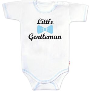 Baby Nellys Body kr. rukáv - Little Gentleman, kluk, vel. 80 Baby Nellys Body kr. rukáv - Little Gentleman, kluk, vel. 80