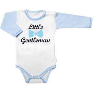 Baby Nellys Body dl. rukáv s vtip. textem Little Gentleman, kluk vel. 80 Baby Nellys Body dl. rukáv s vtip. textem Little Gentleman, kluk vel. 80