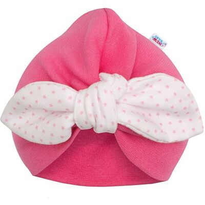 New Baby Dívčí čepička turban For Girls dots, vel. 74 (6-9m) New Baby Dívčí čepička turban For Girls dots, vel. 74 (6-9m)