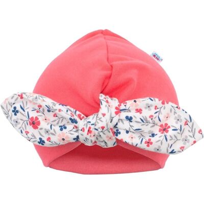 New Baby Dívčí čepička turban For Girls, vel. 74 (6-9m) New Baby Dívčí čepička turban For Girls, vel. 74 (6-9m)