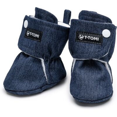 T-tomi Capáčky Navy DENIM (3-6 měsíců) T-tomi Capáčky Navy DENIM (3-6 měsíců)