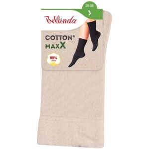 Bellinda COTTON MAXX vel. 35/38 dámské ponožky 1 pár béžové Bellinda COTTON MAXX vel. 35/38 dámské ponožky 1 pár béžové