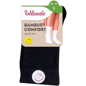 Bellinda BAMBUS Comfort vel. 39–42 dámské ponožky černé Bellinda BAMBUS Comfort vel. 39–42 dámské ponožky černé