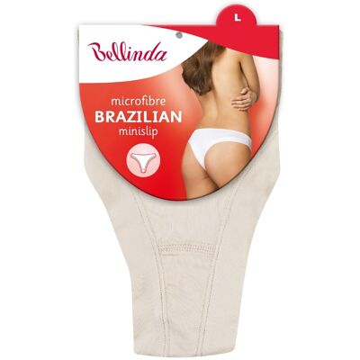 Bellinda Dámské kalhotky Brazilian vel. L 1 ks tělové Bellinda Dámské kalhotky Brazilian vel. L 1 ks tělové
