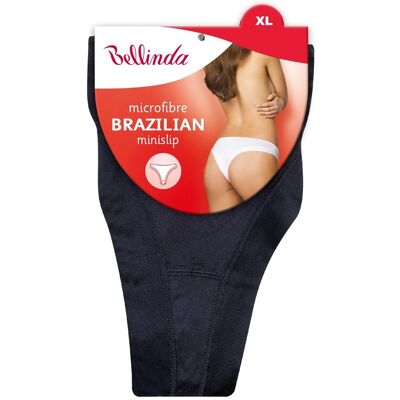 Bellinda Dámské kalhotky Brazilian vel. XL 1 ks černé Bellinda Dámské kalhotky Brazilian vel. XL 1 ks černé