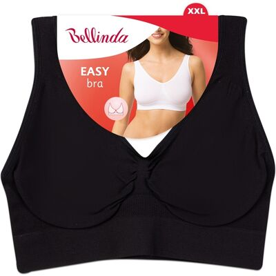 Bellinda Podprsenka elastická Easy bra vel. XXL černá Bellinda Podprsenka elastická Easy bra vel. XXL černá