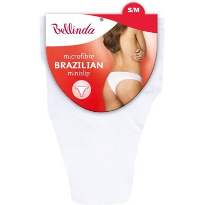 Bellinda Dámské kalhotky Brazilian vel. S/M 1 ks bílé Bellinda Dámské kalhotky Brazilian vel. S/M 1 ks bílé